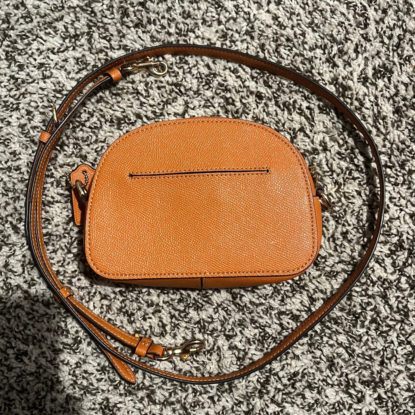 Coach Pebbled Leather Crossbody Bag